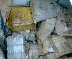 La droga apareció en un contenedor de pescado procedente de Ecuador.