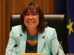 La ministra de Medio Ambiente, Cristina Narbona.