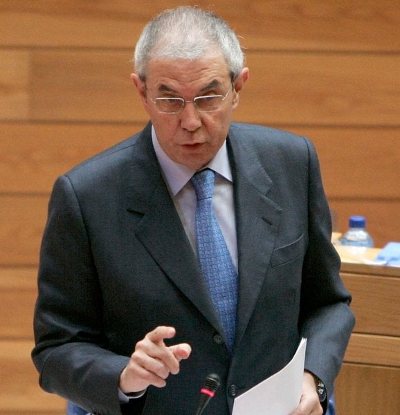Emilio Pérez Touriño en el Pleno.