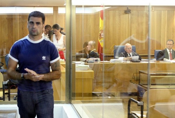 Imagen de archivo del 'grapo' Martín Ponce durante un juicio.