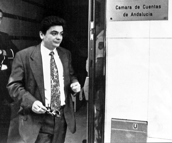 El juez Tirado, en una imagen de 1991.