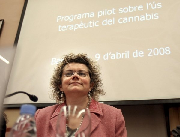 La consellera catalana de Salud, Marina Geli.