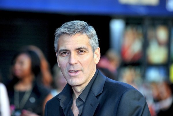 George Clooney en Roma.