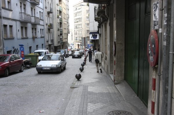 Calle Manuel Pereira de la ciudad, donde se produjo uno de los hechos denunciados. (Foto: Miguel Angel)