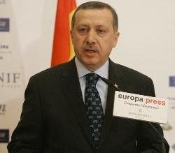    El primer ministro turco, Recep Tayyip Erdogan