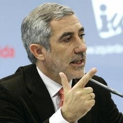  El coordinador general de Izquierda Unida (IU), Gaspar Llamazares.