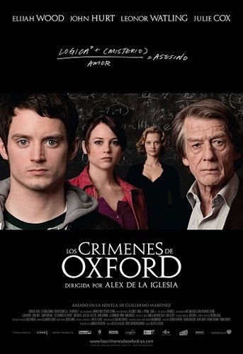Cartel de la película 'Los crímenes de Oxford'.