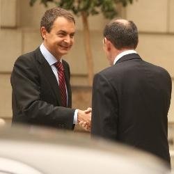 Zapatero e Ibarretxe en una imagen de archivo.