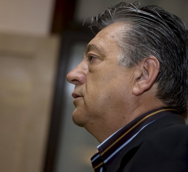 Jaume Massot, ex alcalde de Andratx, durante el juicio. (Foto: Montserrat Díez)
