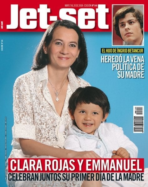 Emmanuel en la portada de la revista.