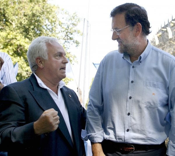 José Luis Baltar junto a  Mariano Rajoy, en una imagen de archivo.