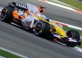 El piloto español de Renault, Fernando Alonso