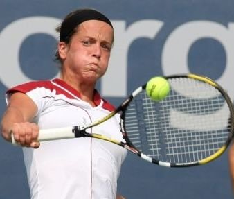 La tenista gallega, Lourdes Domínguez, en una imagen de archivo.