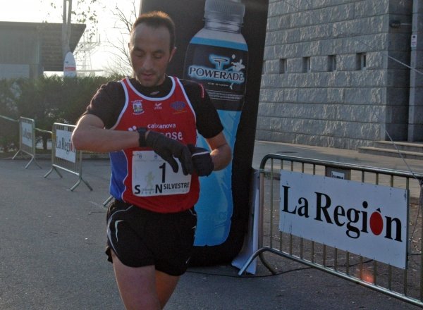 David Rodríguez, subcampeón gallego de medio maratón.