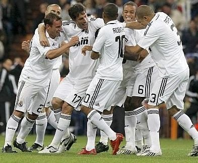 Los jugadores del Real Madrid (Foto: EFE)