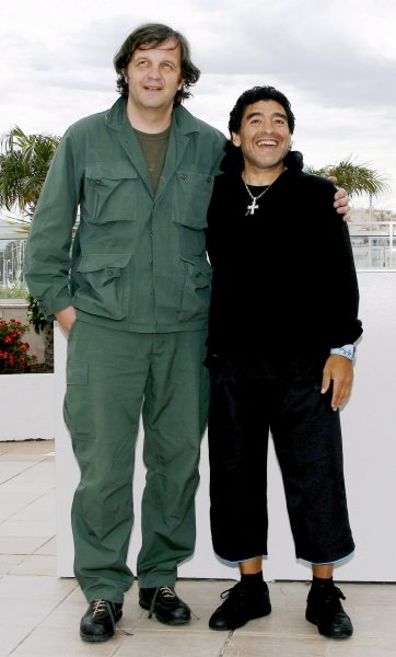 Emir Kusturica y Maradona.