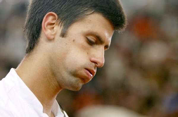 Djokovic, durante un partido. (Foto: Archivo)