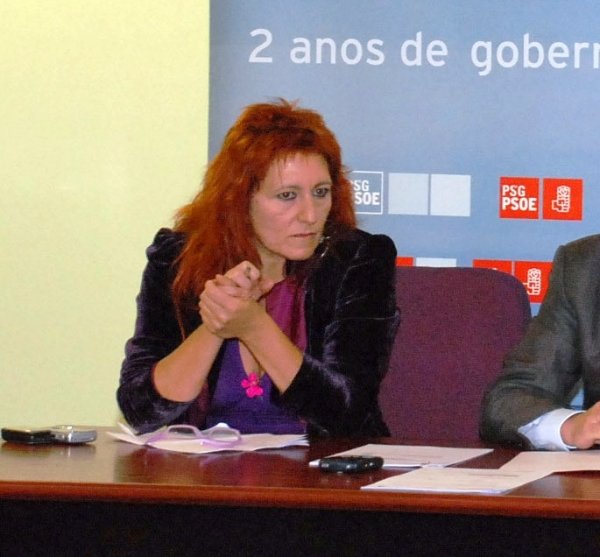 La parlamentaria del PSOE María del Carmen Acuña.