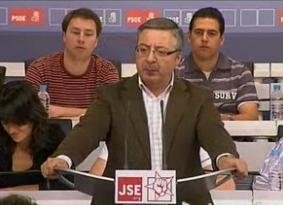 El secretario de Organización del PSOE, José Blanco