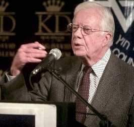 El ex presidente estadounidense Jimmy Carter.