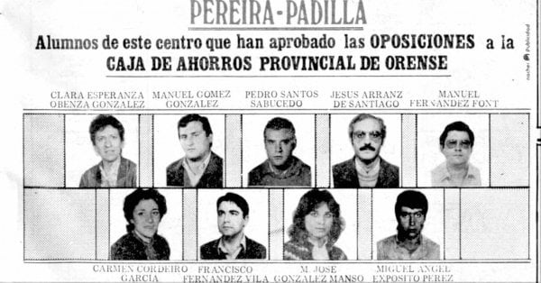 (2) Anuncio de la academia Pereira-Padilla.
