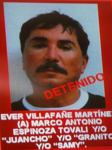 Imagen del narcotraficante Ever Villafañe Martínez. (Foto: Mario Guzmán)