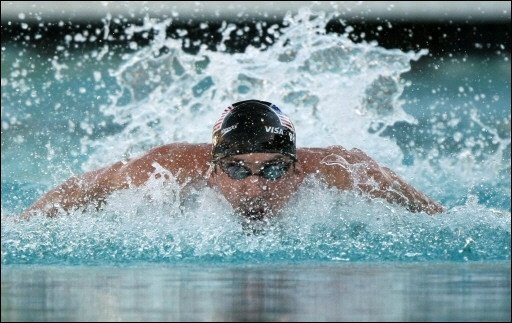 El nadador estadounidense Michael Phelps  (Foto: EFE)