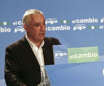 El vicesecretario de Política Local y Autonómica del PP, Javier Arenas.