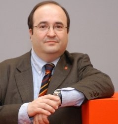El portavoz del PSC y miembro de la Ejecutiva Federal del PSOE,  Miquel Iceta.