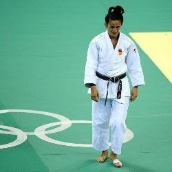 La judoca alicantina Isabel Fernández.