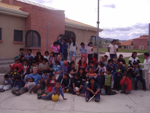  Niños con las que trabajó Suevia Barreira en los últimos siete meses en La Paz (Bolivia).
