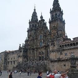 Imagen de la catedral de Santiago de Compostela.