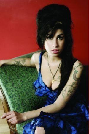 La cantante de soul,  Amy Winehouse.
