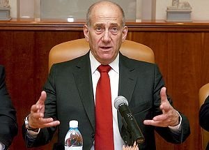   El primer ministro israelí, Ehud Olmert.