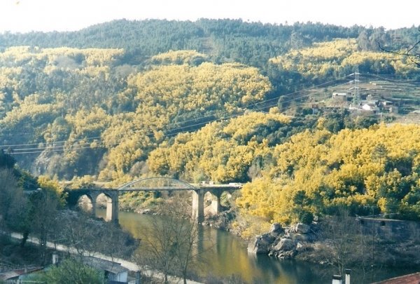 Uno de los puentes de Castrelo do Miño. (Foto: M. Luz Alonso)
