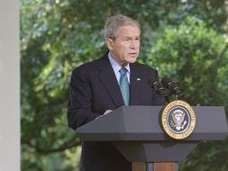 El presidente de EEUU, George W. Bush (Foto: EFE)