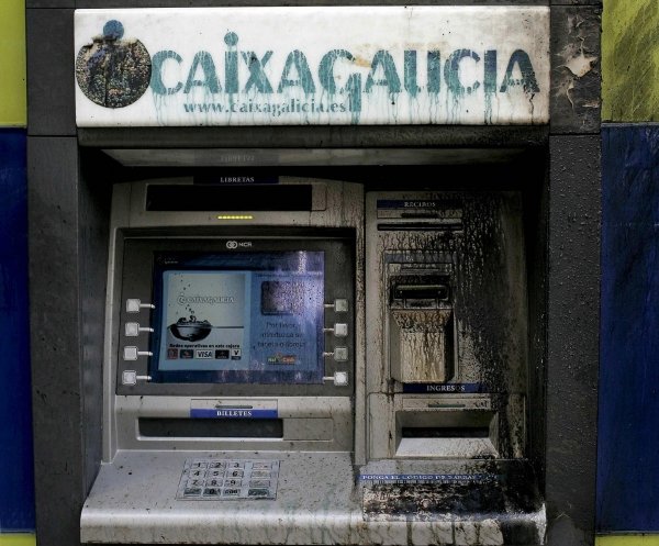 Cajero de Caixa Galicia (Foto: efe)