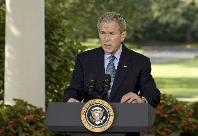 El presidente de EE.UU., George W. Bush (Foto: EFE)