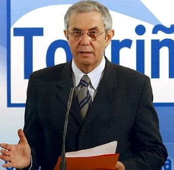 El presidente de La Xunta, Emilio Pérez Touriño.