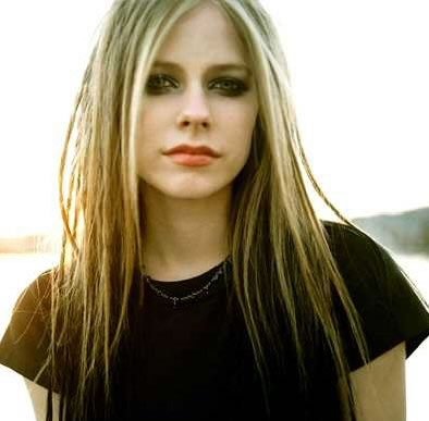 La estrella pop canadiense Avril Lavigne.