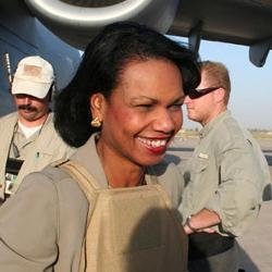 La secretaria de Estado norteamericana, Condoleezza Rice.