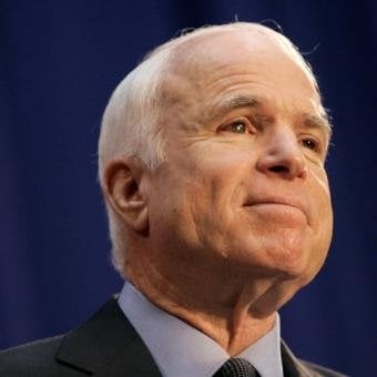 El aspirante republicano a la Casa Blanca, John McCain.