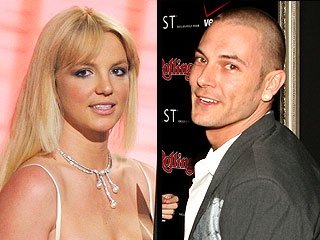 Britney Spears y su ex marido el cantante Kevin Federline.