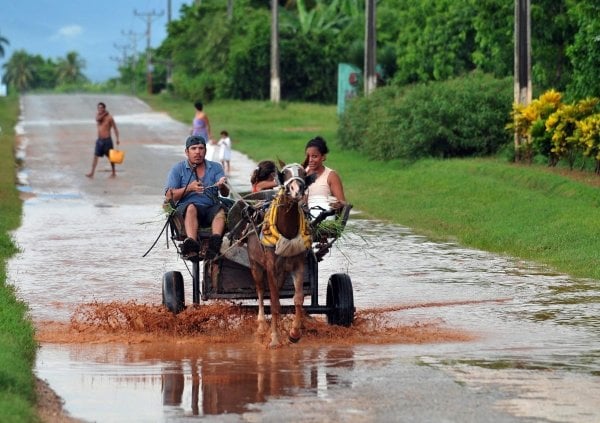 Consecuencias de la tormenta tropical 'Gustav' en el municipio cubano de Manzanillo. (Foto: Alejandro Ernesto)