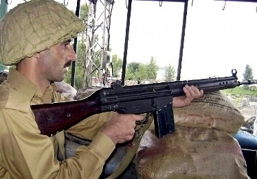 Un soldado pakistaní (Foto: EFE)