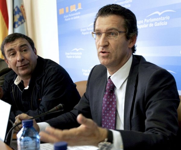 Ruiz Rivas y Núñez Feijóo. (Foto: X. Rey)