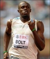 El jamaicano Usain Bolt