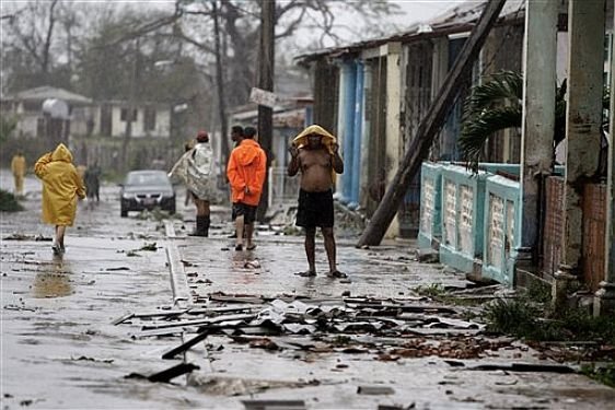 Cuba tras el paso del huracán 'Gustav' (Foto: EFE)