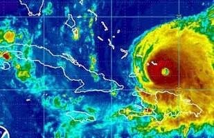 Trayectoria del huracán 'Ike', que azotará Cuba en las próximas horas. (Foto: EFE)