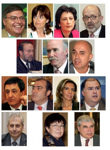 Imagen de los candidatos propuestos por los diferentes grupos. (Foto: EFE)